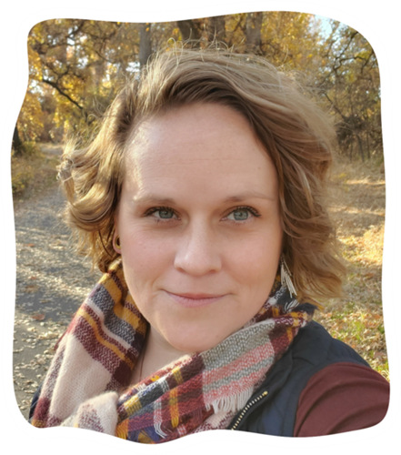 Woman is scarf smiling